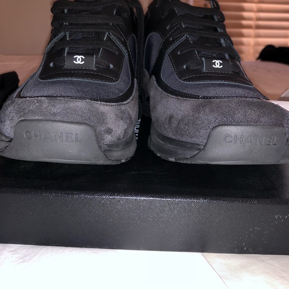 Chanel Mens Trainer Triple Black - Picture 13 of 13